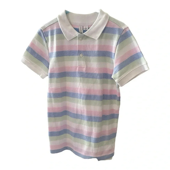 Janie and Jack Other - NWT JANIE and JACK THE CLASSIC STRIPED PIQUE POLO